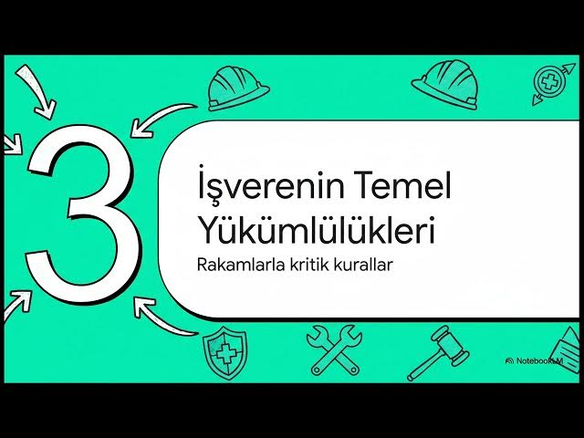 Video thumbnail for İş Sağlığı Ve Güvenliği Mevzuatı-1 2025-2026 Final Soruları (Güz)