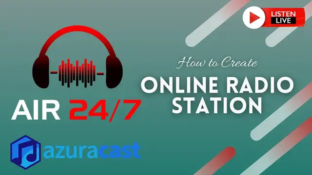 Video thumbnail for How to Create Online Radio Stations Free with Azuracast Web Radio Broadcasting Software | Part 1