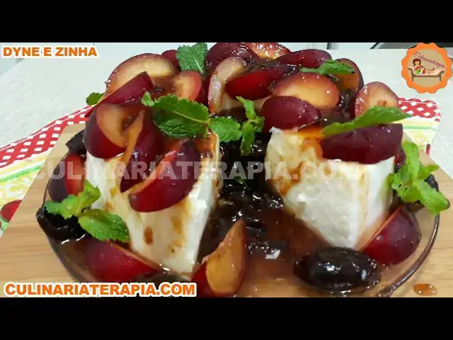 Video thumbnail for MANJAR DE COCO COM CALDA CREMOSA DE AMEIXA, SOBREMESA ESPECIAL PARA FESTAS