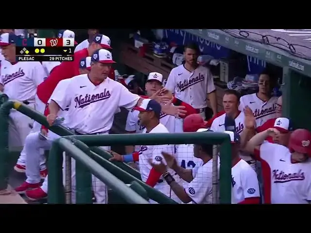 'Video thumbnail for Keibert Ruiz KNOCKS a RBI Single! | Washington Nationals | 4/15/2023'