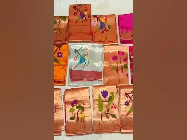 Video thumbnail for Paithani blouse pieces #paithani #blousedesign #blousepatterns
