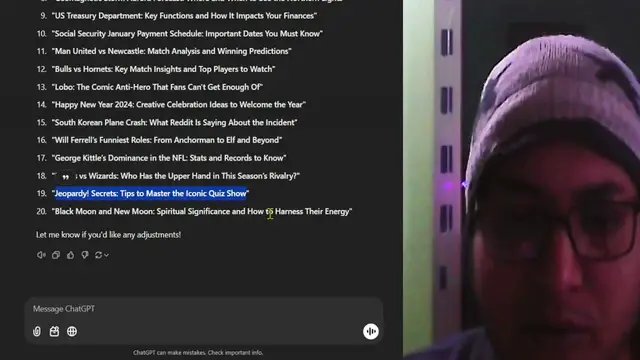 Video thumbnail for Jeopardy! Secrets Tips to Master the Iconic Quiz Show