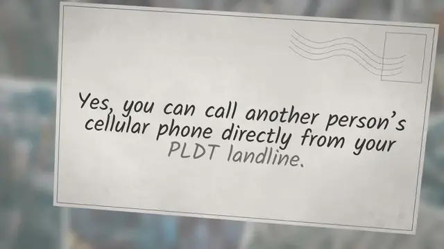 'Video thumbnail for How to Call Cellphone Using PLDT Landline: Free Calls'