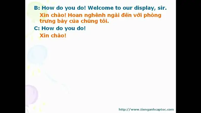 Video thumbnail for English for Exhibition - Unit 06 - Dialogue 01