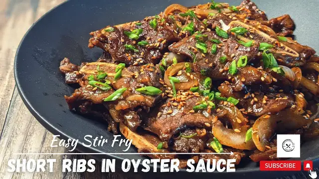 Video thumbnail for Chinese Stir-Fried Beef Short Ribs| TENDER SHORT RIBS made easy with a SECRET INGREDIENT!
