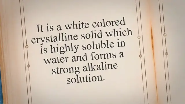 Video thumbnail for Solution of Barium Hydroxide Preparation, Formula, and Molar Mass