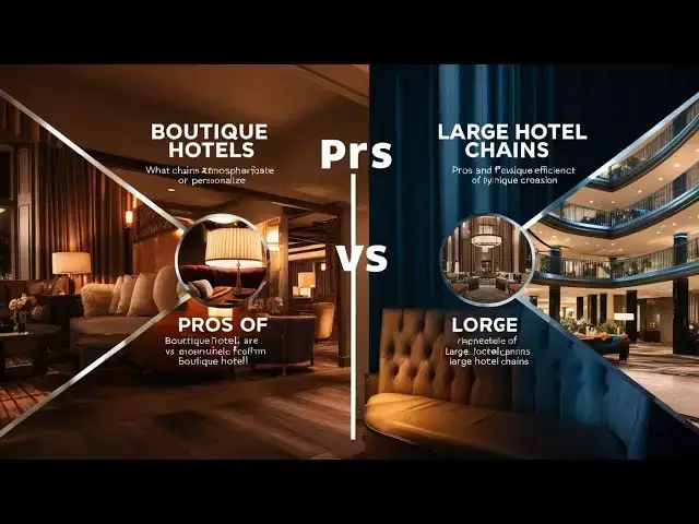 Video thumbnail for Pros and Cons of Boutique Hotels vs. Big Hotel Chains – Which Should You Choose?