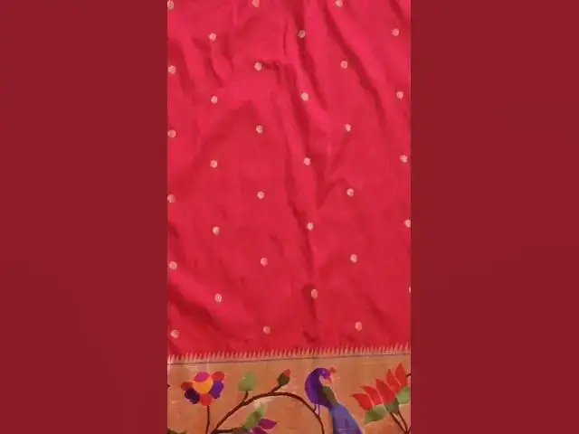 Video thumbnail for Half allover work paithani saree #paithanisaree#paithani#paithanicollection