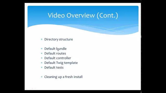 'Video thumbnail for Symfony 2.3 Beginners Tutorial - Part 2 - Making Sense of it All'