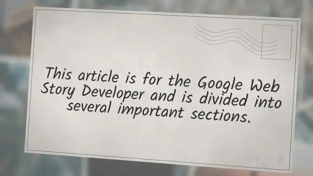 'Video thumbnail for How to create a trendy Google Web Story?'