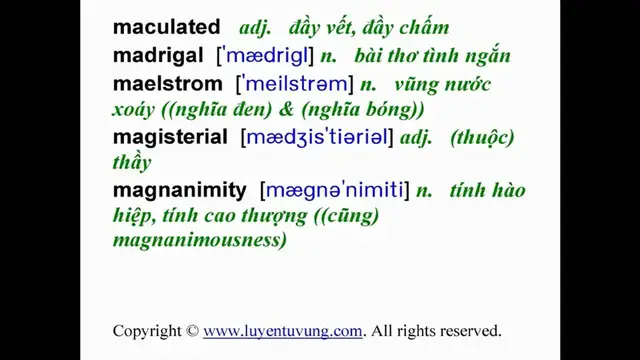 Video thumbnail for Essential Words for the GRE - Lesson 081
