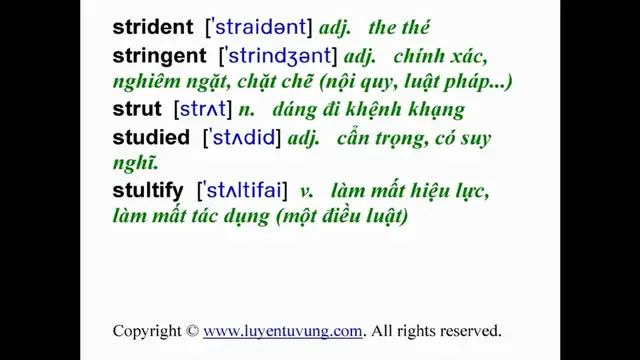 Video thumbnail for Essential Words for the GRE - Lesson 127