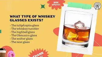 Video thumbnail for How to Choose the Right Type of Whiskey Glass – Super Guide For You! (2021)