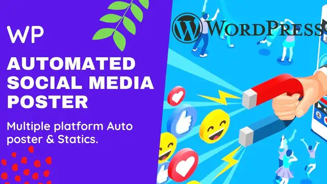Video thumbnail for Social Media Marketing WordPress Auto Post Plugin Scheduler for Multiple Social Platforms Manager