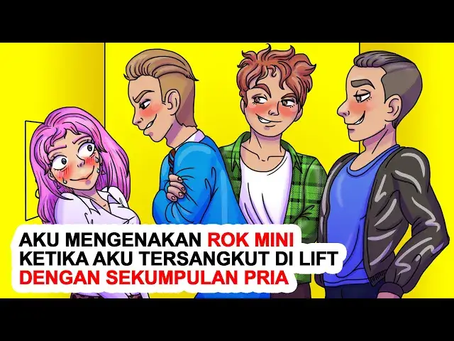 'Video thumbnail for Aku Mengenakan Rok Mini Ketika Aku Tersangkut Di Lift Dengan Sekumpulan Pria'