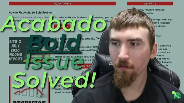 'Video thumbnail for How to Fix Bold Text Issue with Acabado Theme by Income School'