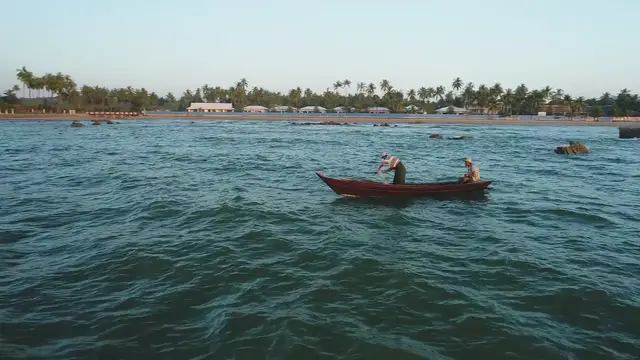 'Video thumbnail for Aerial Rohingya Refugees boat pirates fleeing from genocide to Bangladesh'