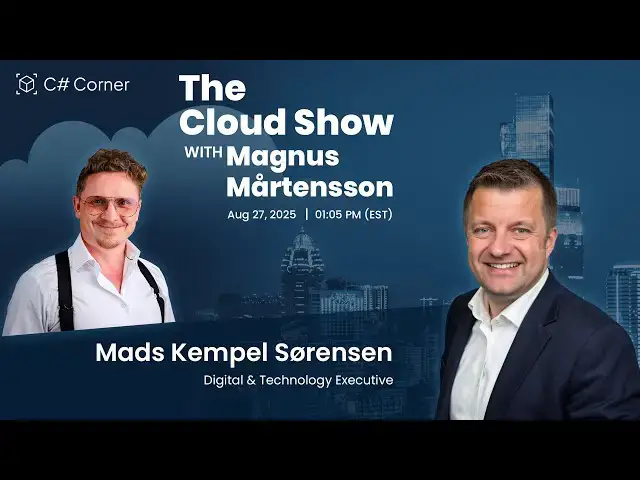 'Video thumbnail for The Cloud Show with Magnus Mårtensson ft. Mads Kempel Sørensen - Ep: 75'