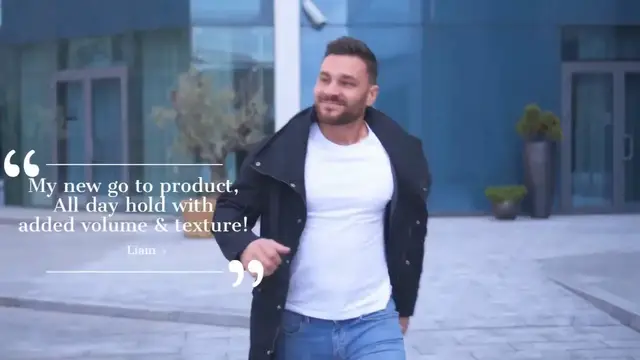 'Video thumbnail for Men's Hair products UK by Meso'
