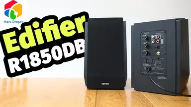'Video thumbnail for Edifier R1850DB Bluetooth Bookshelf Speakers Review'