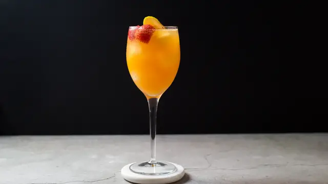 Video thumbnail for Passion Fruit Sangria Recipe
