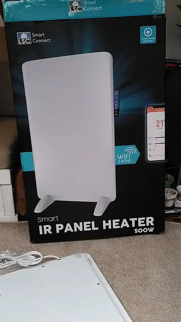 Video thumbnail for Infrared heating panel unboxing