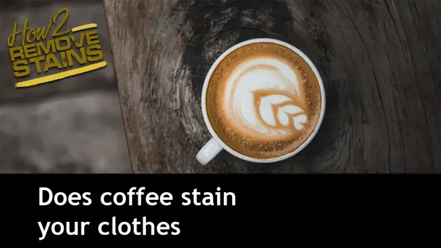 'Video thumbnail for Does coffee stain your clothes ☕'