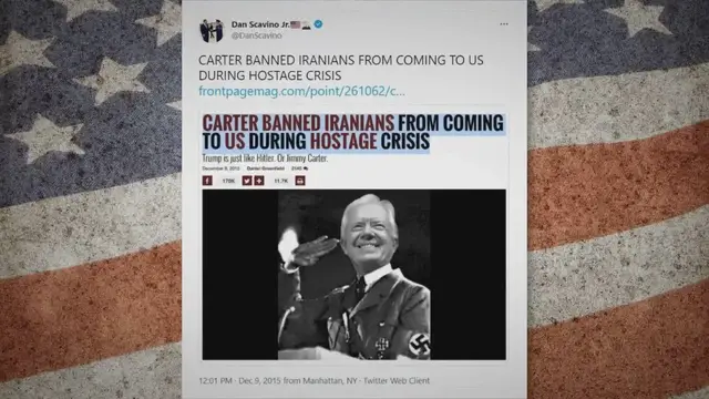 Video thumbnail for Did Jimmy Carter Ban Iranians from Entering the U.S.?