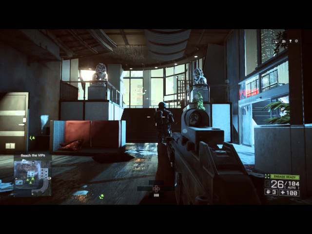 Video thumbnail for Battlefield 4 - Shanghai: Skybar Combat UMP 45 Unlocked, Head Towards VIPs, Irish, Pac & Recker