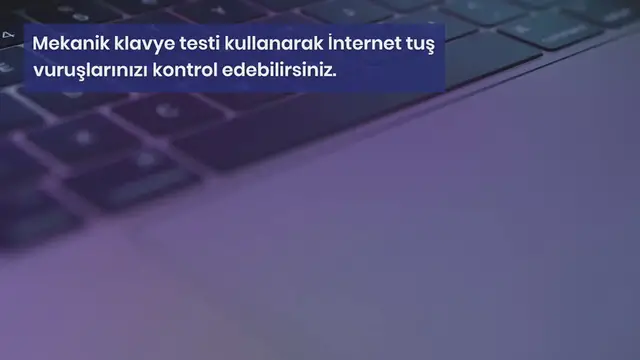 Video thumbnail for Mekanik Klavye Testi | Anahtar Test Cihazı Çevrimiçi