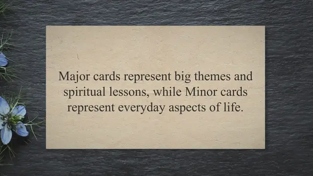'Video thumbnail for Major vs. Minor Arcana: The Two Sides of Tarot’s Coin'