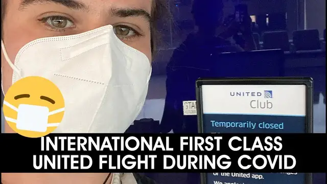 'Video thumbnail for United FIRST Class 馃捄 During Coronavirus 馃樂 - Flight Review (Covid-19 Pandemic)'