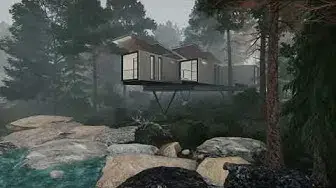 Video thumbnail for LUMION 11 EXTERIOR RENDERING | Modern House Cloudy Mountain Lumion 11 | Ammar Khan