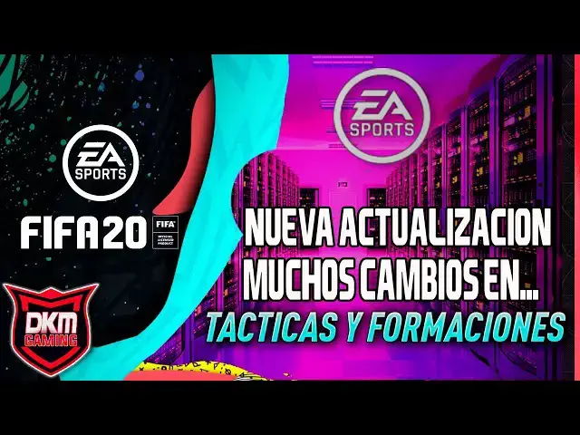 Video thumbnail for 🔴FIFA 20 ULTIMATE TEAM: NUEVA ACTUALIZACION MUCHOS CAMBIOS...(TACTICAS Y FORMACIONES)☑️