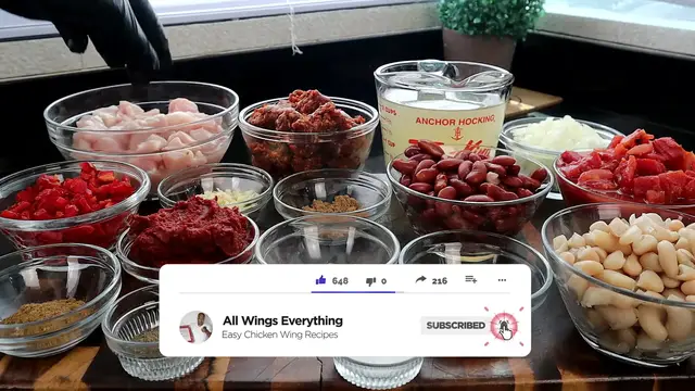 'Video thumbnail for 7.You'll Never Guess What Makes This Chorizo Chicken Chili So Tasty! (1080p 60fps)'