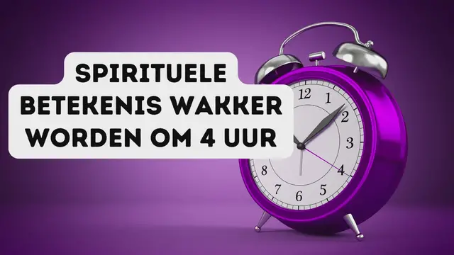 Video thumbnail for Spirituele betekenis wakker worden om 4 uur