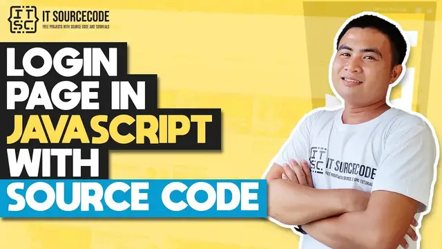 Video thumbnail for Login Page in JavaScript with Source Code | JavaScript Projects with Source Code