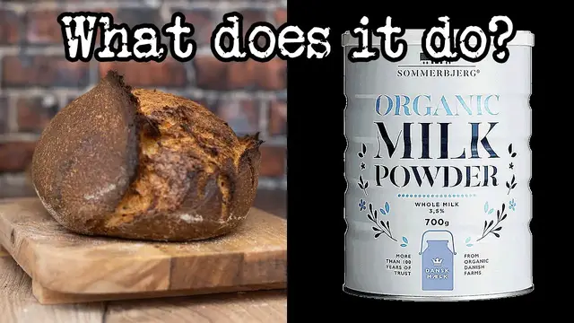 Video thumbnail for What does whole milk powder do to your bread? | Foodgeek Baking