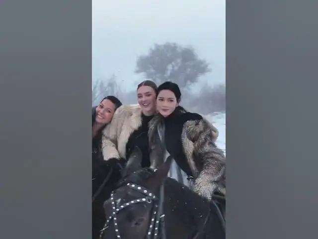 Video thumbnail for Horseback scenery #xinjiang #shorts