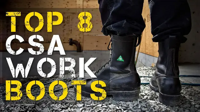 Video thumbnail for 8 Best CSA Work Boots