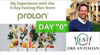 'Video thumbnail for ProLon 5 Day Plan - DAY "Zero"'