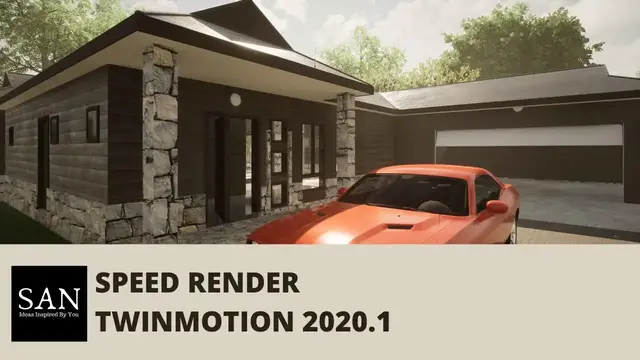 'Video thumbnail for Speed Render - Twinmotion 2020 using Archicad 23 model plus get free floorplan download -3'
