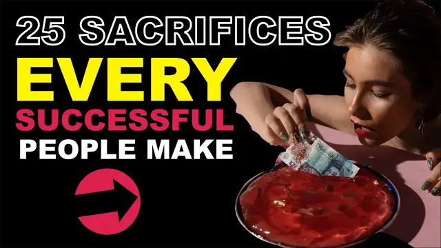 Video thumbnail for 25 Important Sacrifice Successful People To Become A Model