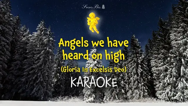 Video thumbnail for Angels We Have Heard On High (Gloria In Excelsis Deo) | Christmas Carols Karaoke with Lyrics