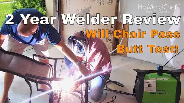Video thumbnail for Review Forney  "MIG" Flux Core Welder On Light Gauge Metal - Brother-N- Law Guest Star