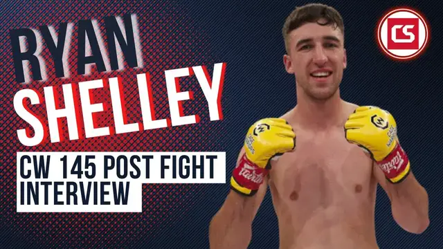 Video thumbnail for Ryan Shelley Cage Warriors 145 Post Fight Interview