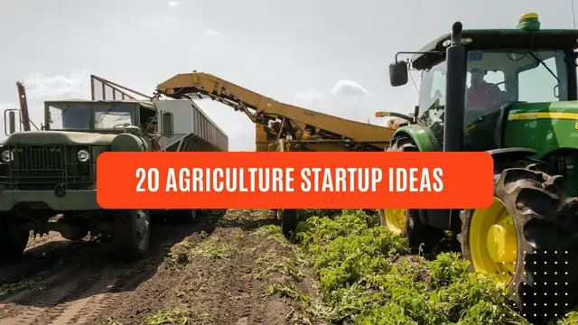 Video thumbnail for 20 Startup Ideas in Agriculture