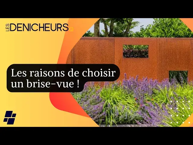 Video thumbnail for Un jardin plus Intime et agréable : les raisons de choisir un brise-vue !