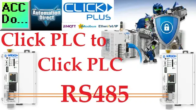Video thumbnail for Click PLC to Click PLC Communication RS485