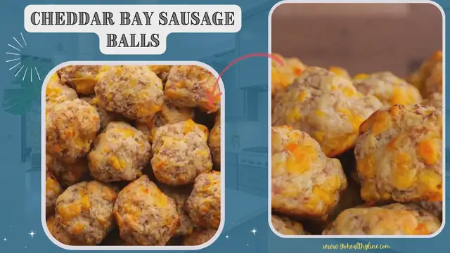 Video thumbnail for Cheddar Bay Sausage Balls